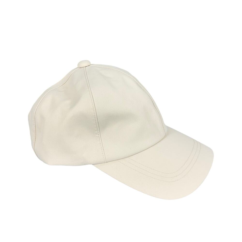 MUJI Ivory Water Repellent Sealing Taped Cap Minimalist Gorpcore Unisex Hat